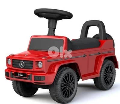 Car Kids Mercedes G-class Foot To Floor Ride-On with music 652 red