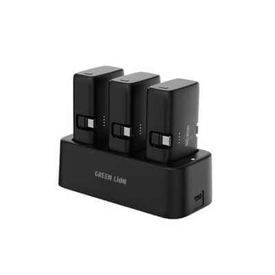 Green Lion 3 In 1 Power Bank Station