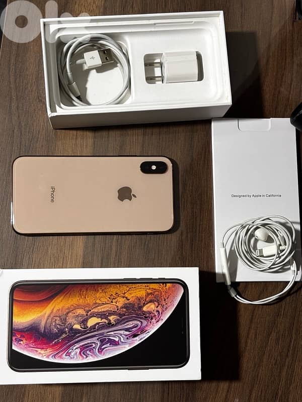 iPhone Xs 256GB Gold 2