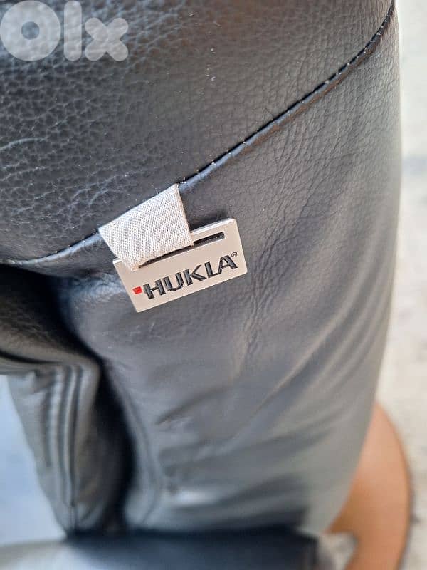 recliner and swivel chair genuine real leather original brand hukla 7