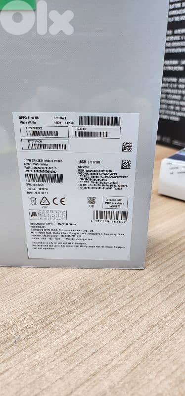 oppo find N5 global version 1