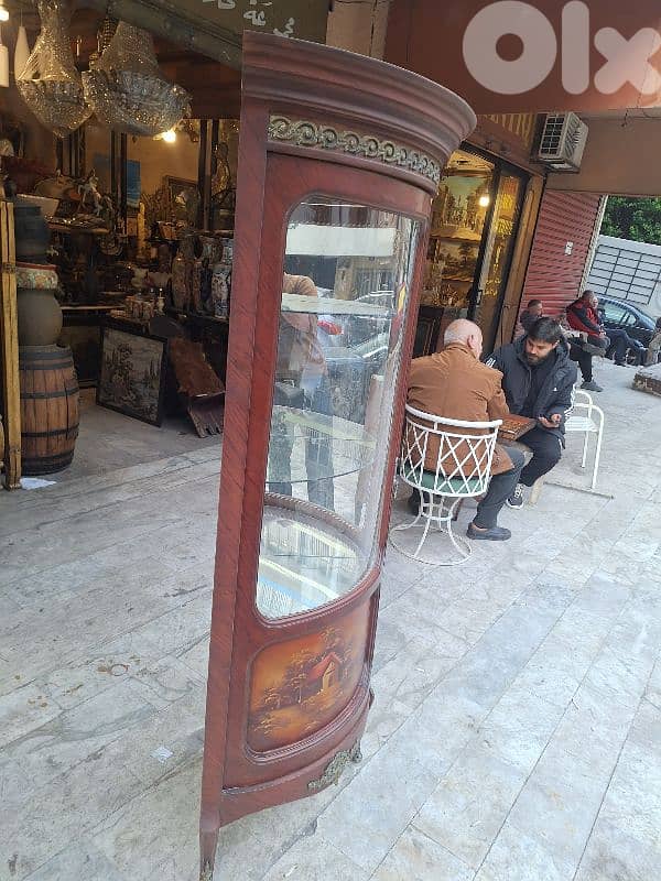 فيترين زاوية مميزة ناعمة انتيك مركتري سعر لقطة 1