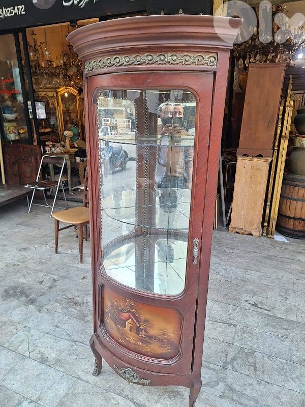 فيترين زاوية مميزة ناعمة انتيك مركتري سعر لقطة 2