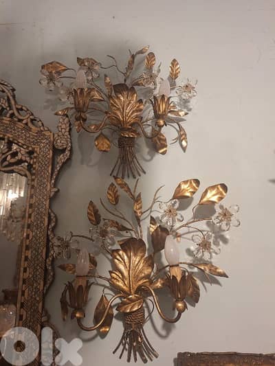 ابليك عدد٢ فيرفورجي ايطالي مميز جدا انتيك