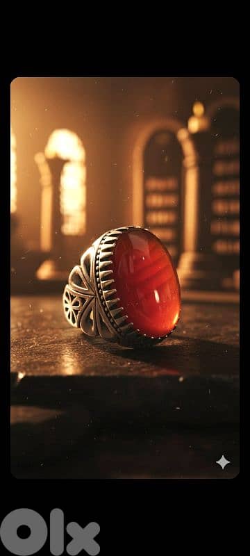 Silver Agate Ring |خاتم فضة 925 عقيق خراساني