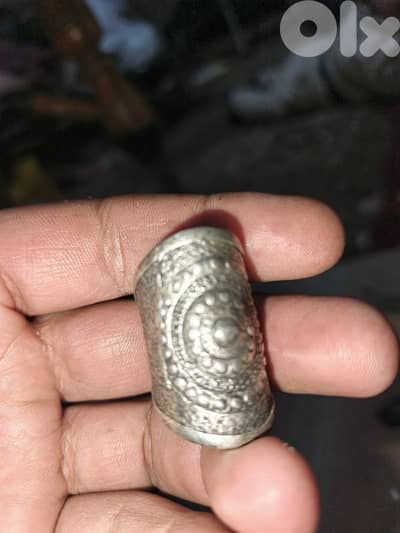 خاتم فضة تراثي