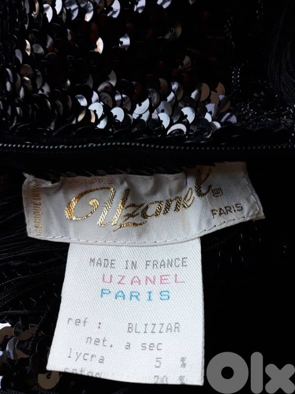 Vintage Haute Couture UZANEL Paris 80's 8