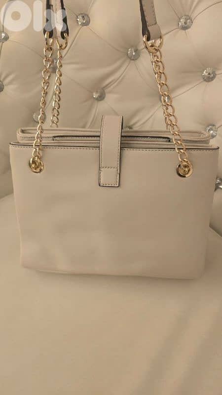 Guess bag beige color 1