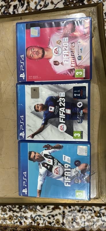 FIFA 19 + FIFA 20 + FIFA 23 ps4