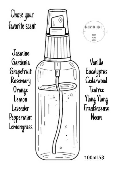 Organic Essencial Oil Perfumes