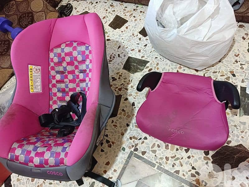 car seat stage 1 & 2 3