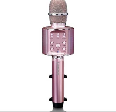 Lenco BMC-090PK Karaoke Microphone with Speaker Rose Gold /4$ delivery