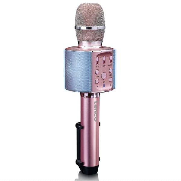 Lenco BMC-090PK Karaoke Microphone with Speaker Rose Gold /4$ delivery 2