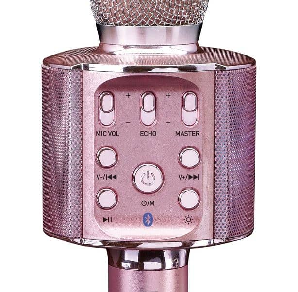 Lenco BMC-090PK Karaoke Microphone with Speaker Rose Gold /4$ delivery 3