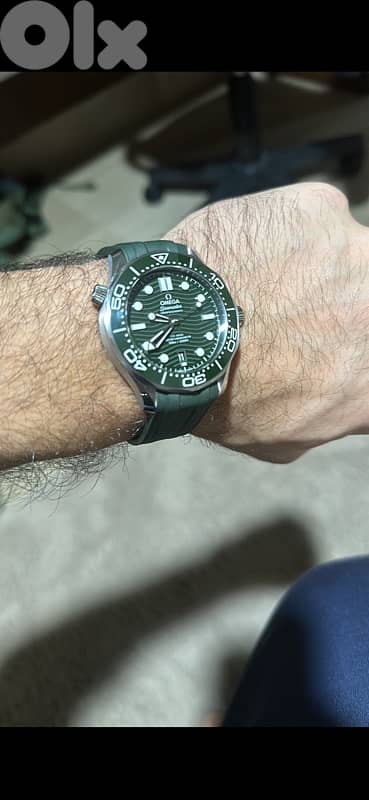 Omega seamaster Green 1