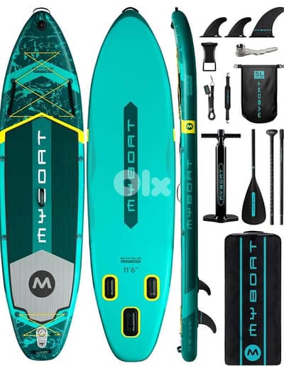 11'6"×35"×6" MyBoat Brand Inflatable Paddle Board kayak sup fishing