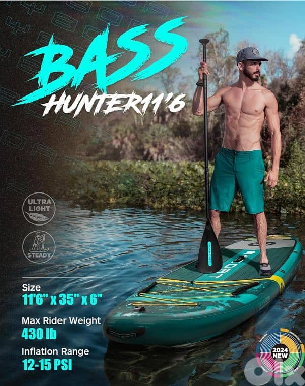 11'6"×35"×6" MyBoat Brand Inflatable Paddle Board kayak sup fishing 1