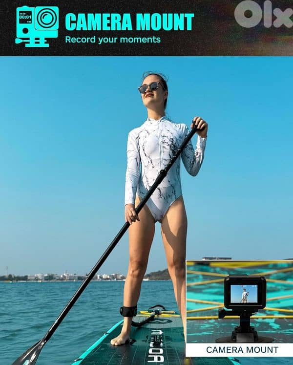 11'6"×35"×6" MyBoat Brand Inflatable Paddle Board kayak sup fishing 4