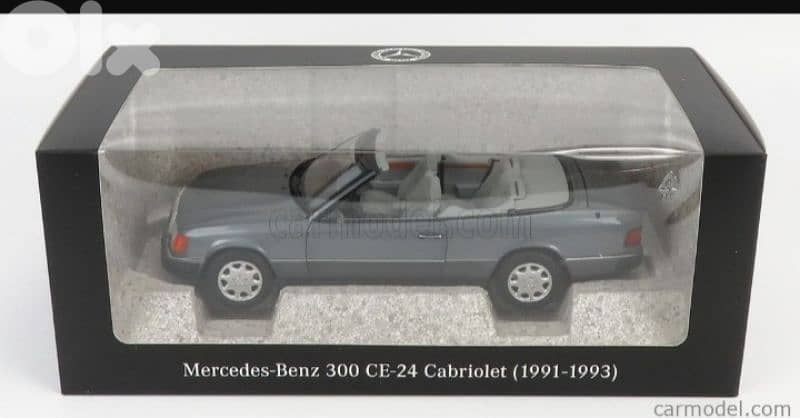Mercedes, (W124) 300 CE-24 diecast car model 1;18. 9