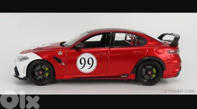 Alfa Romeo Giulia GT-AM 2020 diecast car model 1;18 1