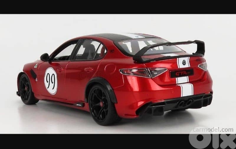 Alfa Romeo Giulia GT-AM 2020 diecast car model 1;18 2