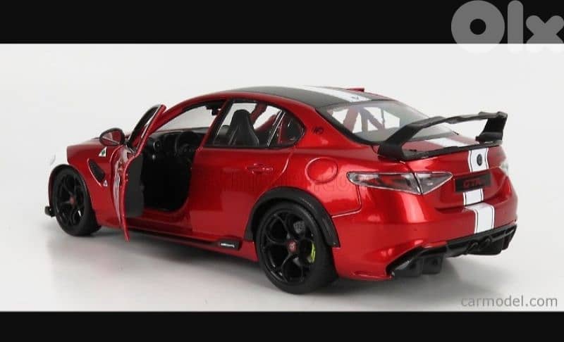 Alfa Romeo Giulia GT-AM 2020 diecast car model 1;18 5