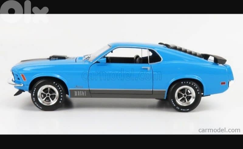 Ford Mustang Mach 1 (1970) diecast car model 1;18 1