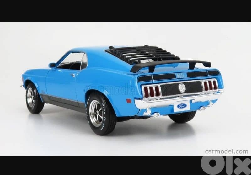 Ford Mustang Mach 1 (1970) diecast car model 1;18 2