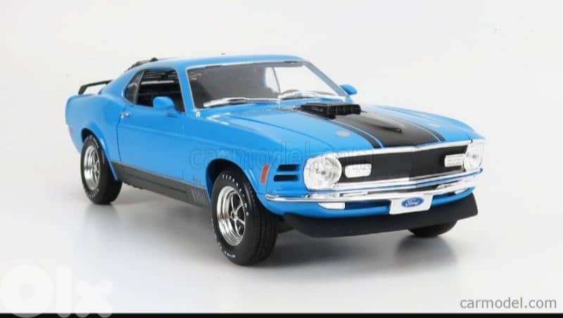 Ford Mustang Mach 1 (1970) diecast car model 1;18 3
