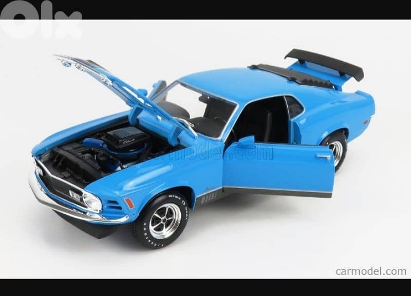 Ford Mustang Mach 1 (1970) diecast car model 1;18 5