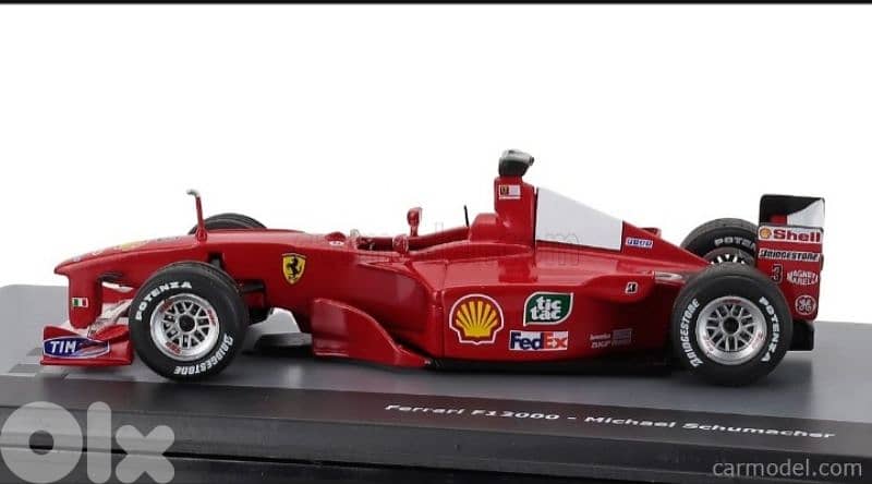 Michael Schumacher F2000 (2000) diecast car model 1;43 1