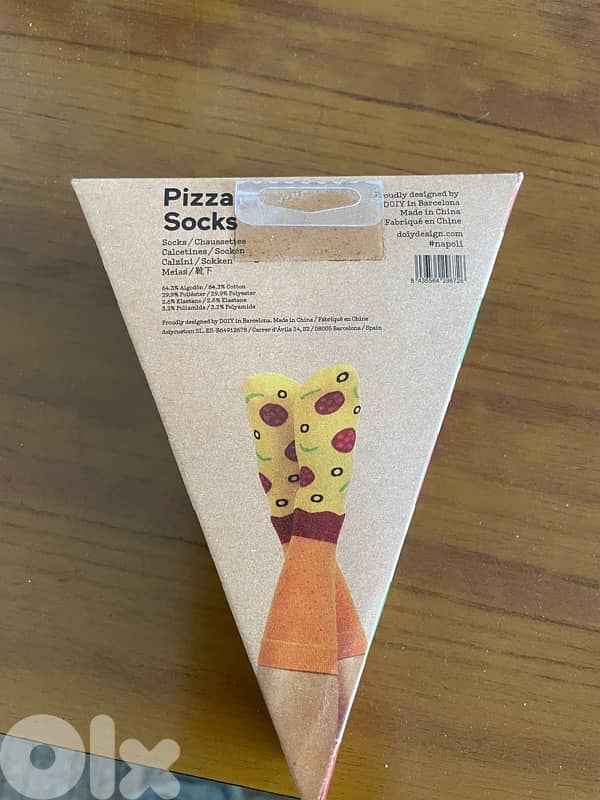 Pizza Socks boxed 2