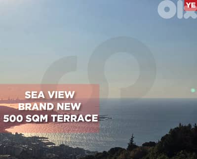 Prime location, terrace, great view, keserwan, adma/أدما REF#YE130717