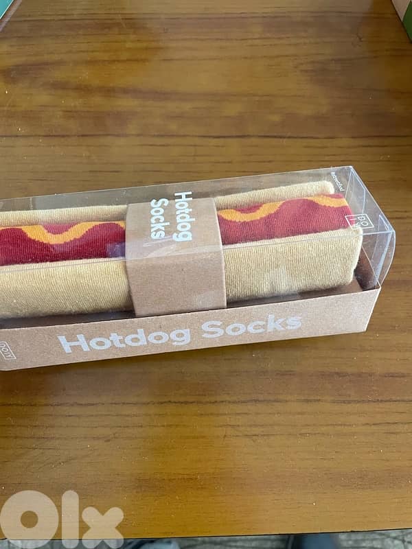 Hot Dog Socks 1