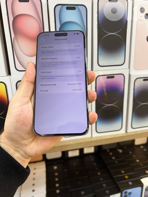 Iphone 16 Pro Max 256GB - 100% Battery 3