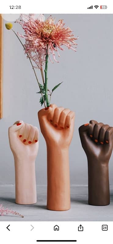 Vase for flowers Girl Power branded new from Barcelona 2