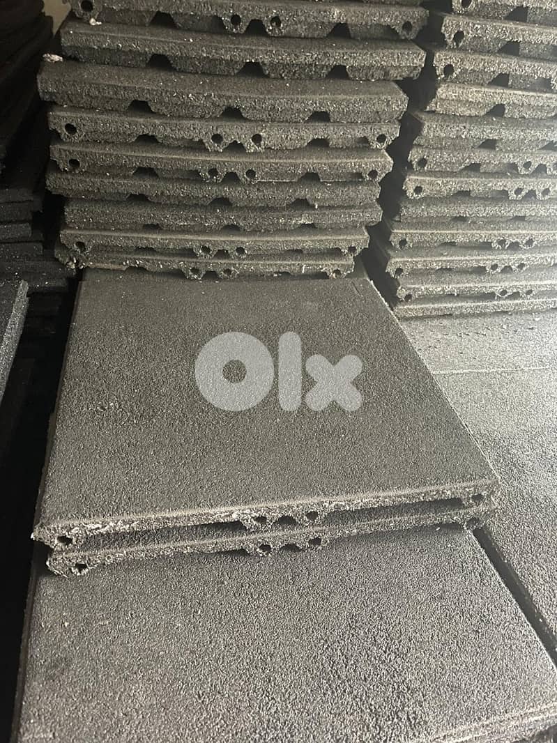 Rubber used like new 5 cm thickness 2