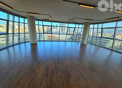 Prime location Luxurious Office in Badaro with panoramic city view