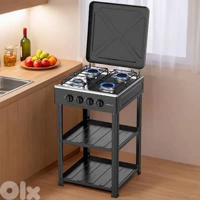 gas oven 4 burners stand SOKANY غاز طاولة