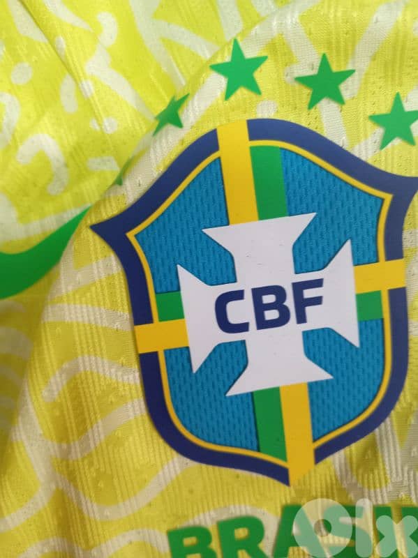 Brazil 2024 Copa America  football shirt player version 2