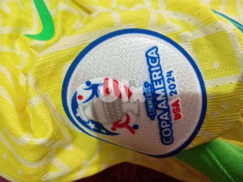 Brazil 2024 Copa America  football shirt player version 3