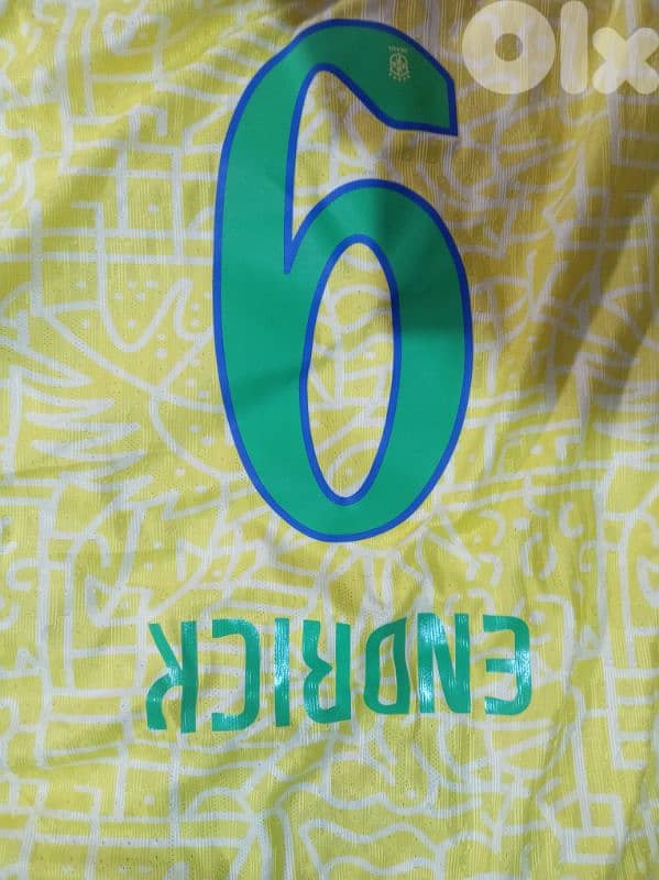 Brazil 2024 Copa America  football shirt player version 4