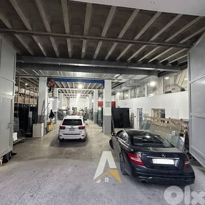 650 sqm Second Degree Industrial Warehouse With Offices in BAABDAT
