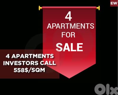 Apartments- prime location,  needs renovation_Zouk Mikael REF#EW130357