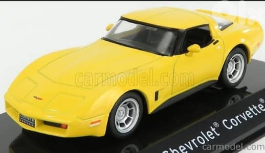 Chevrolet Corvette 1980 diecast car model 1;43