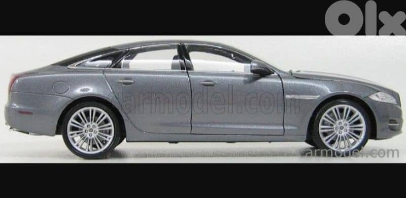 Jaguar XJ  2010 diecast car model 1;24 1