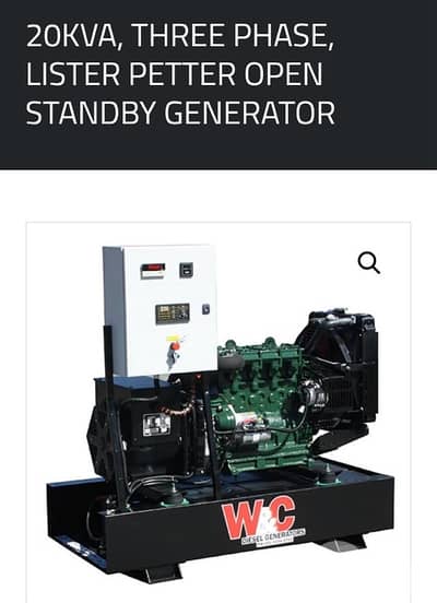 موتور Listec 20KVA