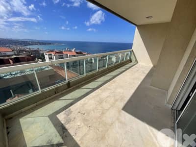 Sahel Alma/Stunning Sea View Apartment for Rent -ساحل علما شقة للإيجار