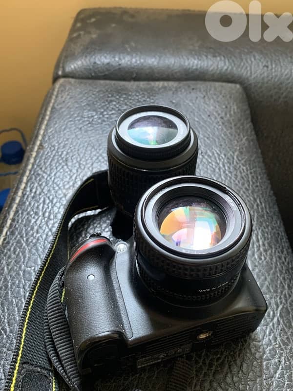 Nikon d3200 with 2 lens 1