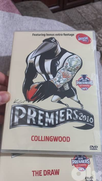 Premiers 2010 Collingwood dvd movie cd
